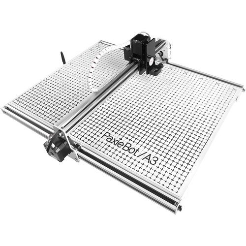 PixelBot A3 Plotter machine on a white background