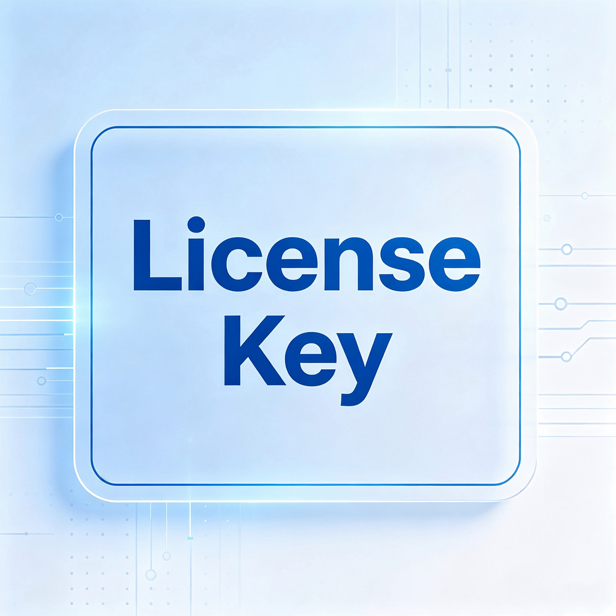 License Key
